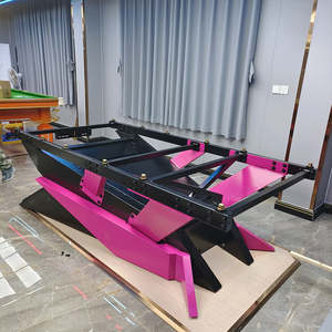 Table de <span class=keywords><strong>billard</strong></span> de compétition de style américain en cuir de haute qualité, 9 boules, 9 pieds, marbre, snooker, <span class=keywords><strong>billard</strong></span>, <span class=keywords><strong>8</strong></span> pieds pour un usage domestique - Product Image 5