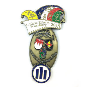 Logo personnalisé étiquettes de plaque signalétique en or badges vierges en acier inoxydable brossé métal plaque signalétique travail numéro aimant - Product Image 2