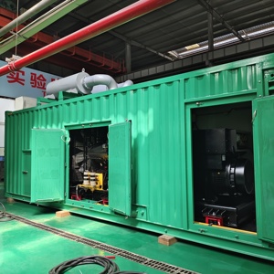 1000kw 1200kw 1500kw 컨테이너형 디젤 발전기 세트 산업용 발전소 퍼킨스 엔진 장착 디젤 발전기 세트 - Product Image 3