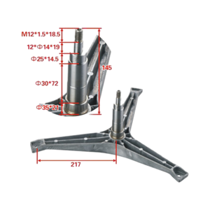 Trípode de Tambor para <span class=keywords><strong>Lavadora</strong></span>, Suministro de Fábrica, Alta Calidad, para Piezas de <span class=keywords><strong>Lavadora</strong></span> <span class=keywords><strong>Siemens</strong></span> y Bosch 745020 - Product Image 6