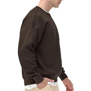 Sudadera informal de manga larga para hombre, de color liso, tela suave y cómoda, corte regular, para uso diario. - Product Image 2