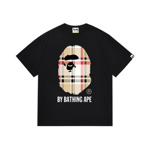 Camiseta de Diseñador de Moda para <span class=keywords><strong>Hombre</strong></span>, Venta Caliente 2025, 1:1 al por Mayor, Camiseta Bapees para <span class=keywords><strong>Hombre</strong></span>, Moderna, Holgada, Estampada, de Alta Calidad - Product Image 1