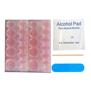 Autocollants à onglets adhésifs <span class=keywords><strong>double</strong></span> <span class=keywords><strong>face</strong></span> 3D pour <span class=keywords><strong>ongles</strong></span>, embouts en plastique, gel gelée, colle pour <span class=keywords><strong>ongles</strong></span> à presser - Product Image 6