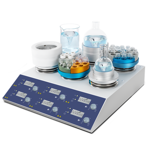 BIOSTELLAR Mezclador de agitador de placa caliente multiposición digital de 6 cabezales Múltiples placas de 4 posiciones Soporte OEM personalizable - Product Image 4