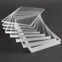 Plaque en acrylique transparente découpée sur mesure de qualité professionnelle avec clarté haute définition pour l'affichage d'art créatif et les bases de trophées