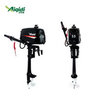 Moteur hors-bord AIQIDI OEM à arbre court 2,5 CV 3,5 CV pour bateau de pêche, directement de l'usine