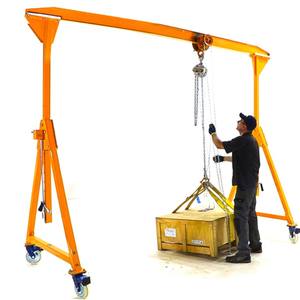 2000kg Hebekapazität Mobiler Kleiner Portalkran Fabrik Tragbarer Portalkran Mit 4 Rädern - Product Image 4