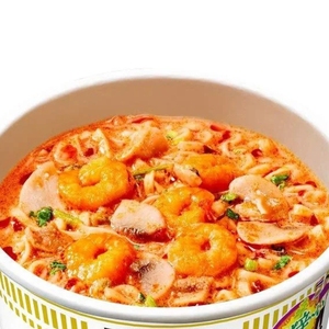 TOM Yam บะหมี่กึ่งสำเร็จรูปซีฟู้ดถ้วยใหญ่เปรี้ยวสไตล์ไทยราเมงแห้งซุปรสเผ็ดขนาดใหญ่แพ็คจำนวนมากแปรรูปทอด - Product Image 6