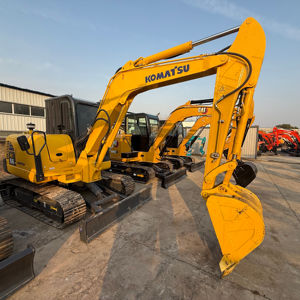 Mini-excavatrice Komatsu PC56 d'occasion, faible nombre d'heures, excellent état, pour l'exportation - Product Image 1