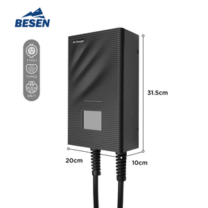 เครื่องชาร์จรถยนต์ไฟฟ้าแบบติดผนัง 22KW 32A 3 เฟส พร้อมหน้าจอ LCD - Product Image 5