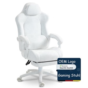 Chaise de jeu allemande avec mécanisme de synchronisation et d'inclinaison, massage, gravité zéro, inclinable, base en nylon robuste pour jusqu'à 300 livres - Product Image 2