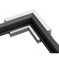 Fenêtre à bascule et à rotation insonorisée en alliage d'aluminium moderne Huasin avec double vitrage et garantie de 5 ans pour une utilisation en extérieur dans une villa personnalisée