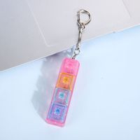 Vigreat 2025 nouveau Clicker pas cher Asmr mécanique mignon crémeux chat jouet calme paillettes Fidget clavier porte-clés pour adultes