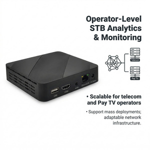 Linux IP STB OEM ODM Menú de Inicio Personalizado <span class=keywords><strong>URL</strong></span> Preestablecida H.265 HEVC HD+AV + LAN WiFi (Marcas) - ERI-IPTV004 DDR3 1Gb Flash 16MB - Product Image 1