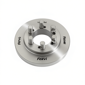 Fervi Flange With Pins For <b>Chuck</b> 5 Pin Metal Mounting Adapter - Product Image 2