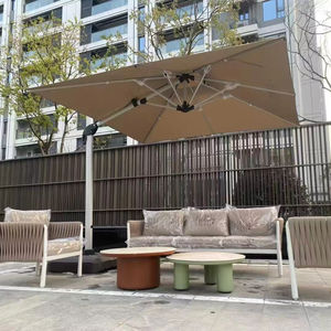 Roma Anti-UV konsol bahçe oturma odası şemsiye 3m yarıçapı avlu süpermarket kullanımı için sürdürülebilir iş için veranda tabanı - Product Image 2
