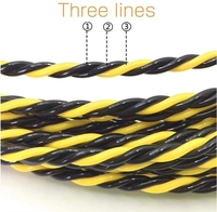 PROMOTION : Tire-fil électrique 4,5 mm, 10 m, tressé 3 brins, pour électricien