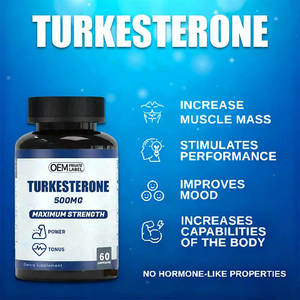 Bán buôn OEM bổ sung tăng trưởng cơ bắp thực vật tinh khiết ajuga turkestanica chiết xuất turkesterone bột turkesterone viên nang - Product Image 2