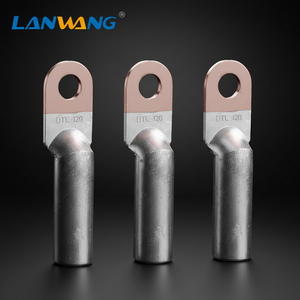 Биметаллические соединительные клеммы для электрических кабелей: медные и алюминиевые наконечники - Product Image 1