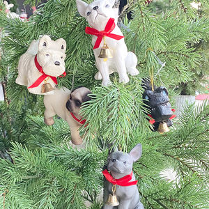 Ornement décoratif de noël personnalisé en forme de Lion, pour le petit arbre de noël, 4 pièces - Product Image 1