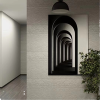 Revêtement mural en pierre douce étanche à l'humidité Matériau MCM pliable avec décor en bois imperméable Garantie 1 an Surface texturée