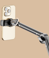 Support de support de téléphone portable de bureau Portable support de téléphone portable rétractable pliable réglable universel