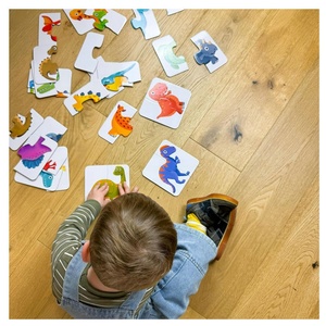 Puzzle di dinosauri per bambini, puzzle educativi per bambini, <span class=keywords><strong>15</strong></span> puzzle auto-correttivi, giocattoli premiati - Product Image 5