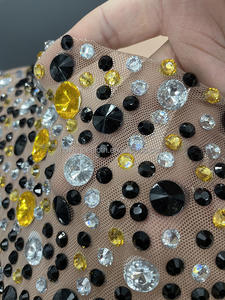 Novance Y2470 2022 <span class=keywords><strong>ropa</strong></span> de verano <span class=keywords><strong>para</strong></span> <span class=keywords><strong>mujer</strong></span> moda <span class=keywords><strong>elegante</strong></span> lujo lentejuelas borla ver a través de vestido personalizado vestido de Graduación - Product Image 4