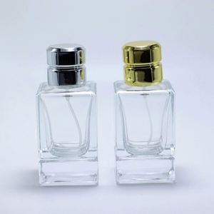Flacons de parfum de luxe 100 ml en vrac, flacons vaporisateurs en verre vides 30 ml 50 ml avec bouchons uniques, couleur personnalisée sérigraphiée - Product Image 3