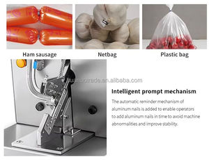 Machine <span class=keywords><strong>de</strong></span> thermoscellage spécifique aux supermarchés pour sacs en plastique, équipement d'emballage automatique pour sacs à pain/fruits - Product Image 4