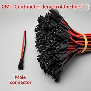Câble de connexion mâle-femelle SM2P, <span class=keywords><strong>fil</strong></span> terminal LED, alimentation électrique, connexion pour éclairage de plafond et projecteur, diamètre extérieur 2,2 mm, longueur - Product Image 5