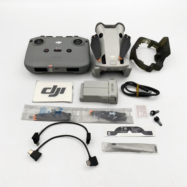 Second Hand DJI Mini Drons Mavic Mini 4 Pro RC 2 20km 4K Video Transmission Camera Dron Foldable Quadcopter Professional Drons