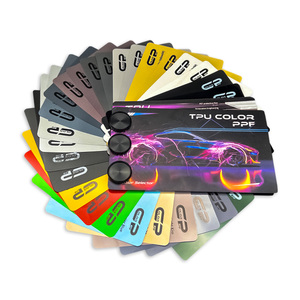 Goodcarway nhà máy colour ppf xe bọc vinyl đầy đủ cơ thể 7mil chống vàng chống xước bóng màu ppf TPU ppf phim CuộN - Product Image 6