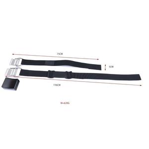 Sangle de réservoir de plongée sous-marine en acier inoxydable 11L 12L 3L, connecteur de bouteille d'air de secours principale - Product Image 3
