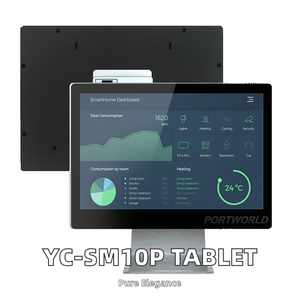 Tablette Intelligente Hot Cake YC-SM10P 10 Pouces Dual Core 1.8GHz 2Go 32Go Android 11 RJ45 POE pour Usage Industriel, Montage Mural Ethernet - Product Image 2