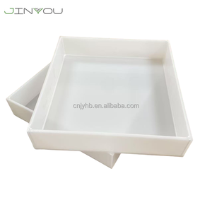 Bandeja de polipropileno de gran cantidad personalizable Bandeja de polipropileno de almacenamiento químico resistente a la corrosión industrial - Product Image 3