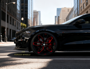 168 jantes en alliage d'aluminium forgé sur mesure de 18 à 26 pouces, couleur assortie, très vendues, pour voitures particulières Audi, BMW, <span class=keywords><strong>Mercedes</strong></span>-Benz - Product Image 5