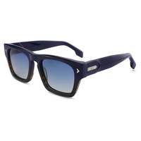 Lunettes de soleil polarisées unisexes tendance Flowerfour, style européen et américain, monture carrée complète, pour la conduite en extérieur et les sports
