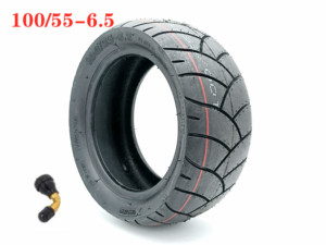 Neumático sin cámara 100/55-6,5 para patinete eléctrico modificado de 11 pulgadas, neumático antideslizante al vacío grueso, pieza de neumático - Product Image 2