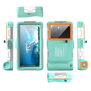 Étui de plongée professionnel étanche Shellbox 2e génération, sous-marine jusqu'à 15 m (49 pieds), compatible avec les téléphones portables de 6,9 pouces, avec trou d'aération - Product Image 2