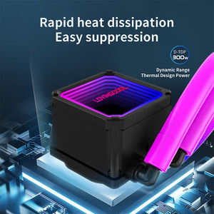 Lovingcool <span class=keywords><strong>Dissipatore</strong></span> <span class=keywords><strong>a</strong></span> <span class=keywords><strong>Liquido</strong></span> per CPU 360 ARGB, Radiatore <span class=keywords><strong>AIO</strong></span> All-in-One da 360MM con <span class=keywords><strong>Dissipatore</strong></span> in Rame e Tubi dell'Acqua LED - Product Image 2