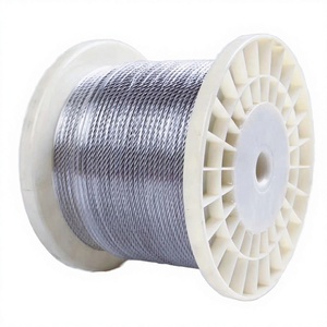 เชือกลวดเหล็กกล้าไร้สนิม Tianli SS 304 ขนาด 7x7 1.5 มม. แบบดึงขึ้นรูป AiSi / มาตรฐาน - Product Image 2