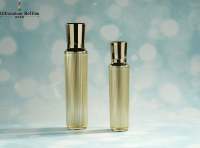 Set Botol Parfum Mewah Bergaris Emas Termasuk Dispenser Lotion, Botol Minyak Esensial, dan Wadah Krim, Ideal untuk Perawatan Kulit