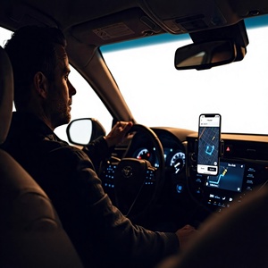 Aplicación móvil para reserva de taxis con seguimiento GPS en tiempo real, viajes instantáneos, pagos seguros, combinación de conductores y estimaciones de tarifas. - Product Image 1