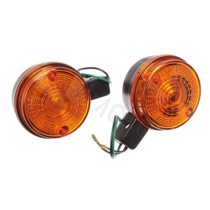 YHMOTO 4PCS Clignotants de moto, feux indicateurs avant et arrière pour Simson S50 S51 S70, pièces de moto et cyclomoteur - Product Image 3