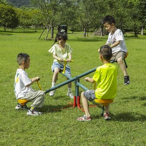 Balancín al aire libre para niños, balancín personalizado para cuatro personas - Product Image 3