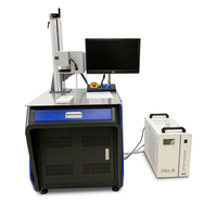 Machine de gravure laser à fibre UV JPT 3W 5W 10W pour verre, gobelets et cartes mémoire – Machine de marquage laser