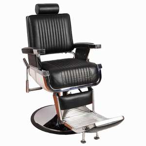 Silla de barbero duradera para hombre silla de barbero reclinable para barbería - Product Image 1