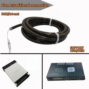 Tubo Negro 360 °   Tira de Luz LED RGB de Neón Flexible, Impermeable, Inteligente, SPI/DMX512, para Decoración de Bares, Clubes y Discotecas - Product Image 4
