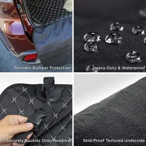Waterproof Non Slip Cargo Liner Scratchproof For SUV Protector Dog Seat Car Mat